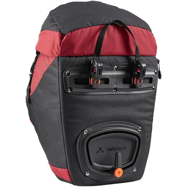 Sacoches Vélo VAUDE ONTOUR BACK BLACK/CARMINE 22 Noir / Rouge 5 Sacoches Vélo VAUDE ONTOUR BACK BLACK/CARMINE 22 Noir / Rouge – Image 3