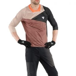 Maillots Vélo DAINESE HG OTZARRETA 3/4 DARK-SAND/BLACK 21 Marron / Beige / Noir -Equipement vélo Soldes 9 84791 3899554 41d 05