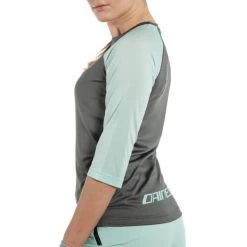 Maillots Vélo DAINESE HG BONDI 3/4 WMN DARK-GRAY/WATER 21 Gris / Vert -Equipement vélo Soldes 9 84805 3899556 48d 03