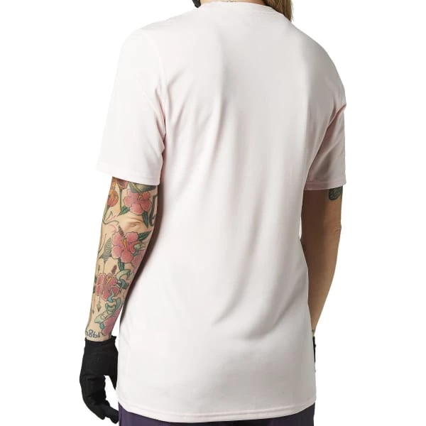 Maillots Vélo FOX W RANGER SS JERSEY PALE PINK 21 Rose 4 Maillots Vélo FOX W RANGER SS JERSEY PALE PINK 21 Rose – Image 2