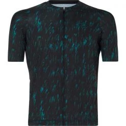 Maillots Vélo OAKLEY ENDURANCE JERSEY 2.0 BAYBARRY DOTS 21 Vert / Noir / Bleu
