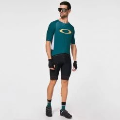 Maillots Vélo OAKLEY ICON JERSEY 2.0 BAYBERRY 21 Blanc / Vert -Equipement vélo Soldes 9 86007 foa400596 70u 06