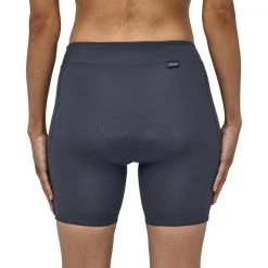 Sous-vêtements Vélo PATAGONIA W'S NETHER BIKE LINER SHORTS SMOLDER BLUE 23 Bleu -Equipement vélo Soldes 9 86477 24975 smdb 03