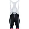 Cuissards Vélo ODLO CUISSARD A BRETELLES PERFORMANCE BIKE FRANCE WHITE 21 Noir -Equipement vélo Soldes 9 87343 462012 odfwi 01