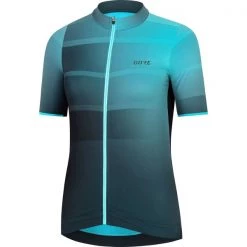 Maillots Vélo GORE WEAR ARDENT JERSEY WS SCUBA BLUE/ORBIT BLUE 21 Bleu