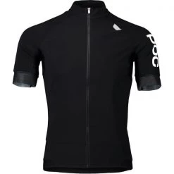 Maillots Vélo POC RESISTANCE ULTRA ZIP TEE URANIUM BLACK 21 Noir