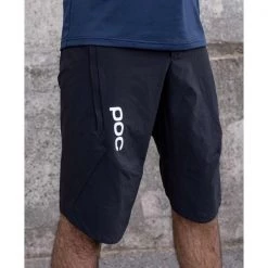 Shorts Vélo POC VELOCITY SHORTS URANIUM BLACK 22 Noir -Equipement vélo Soldes 9 87516 52824 umbk 04