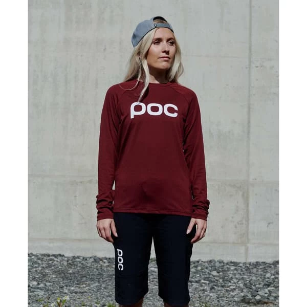 Maillots Vélo POC W'S REFORM ENDURO JERSEY PROPYLENE RED 21 Rouge 6 Maillots Vélo POC W'S REFORM ENDURO JERSEY PROPYLENE RED 21 Rouge – Image 4