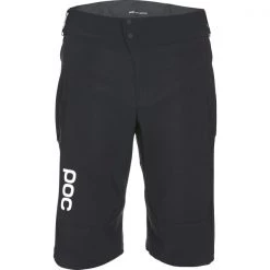 Shorts Vélo POC ESSENTIAL MTB W'S SHORTS URANIUM BLACK 22 Noir
