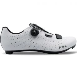 Chaussures Vélo Route FIZIK TEMPO OVERCURVE R5 WHITE/BLACK 22 Blanc / Noir