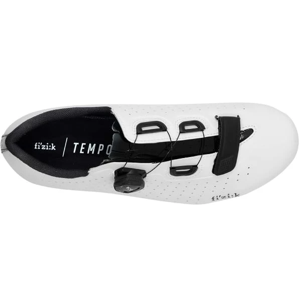 Chaussures Vélo Route FIZIK TEMPO OVERCURVE R5 WHITE/BLACK 22 Blanc / Noir 4 Chaussures Vélo Route FIZIK TEMPO OVERCURVE R5 WHITE/BLACK 22 Blanc / Noir – Image 2