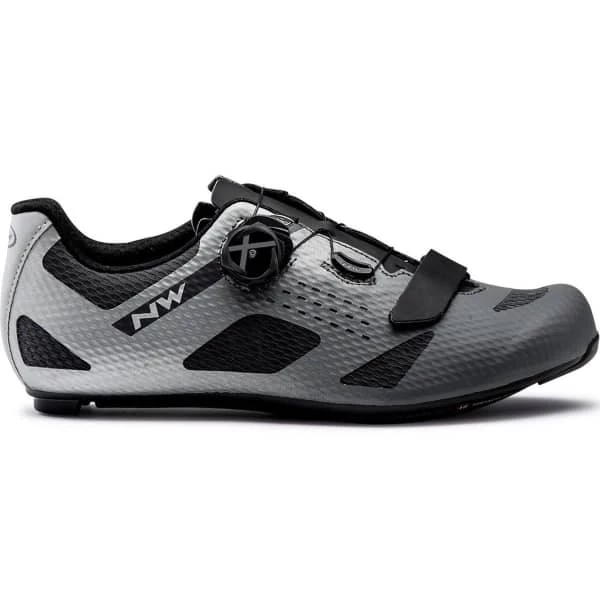Chaussures Vélo Route NORTHWAVE STORM CARBON ANTHRA/SILVER REFL 21 Gris 3 Chaussures Vélo Route NORTHWAVE STORM CARBON ANTHRA/SILVER REFL 21 Gris