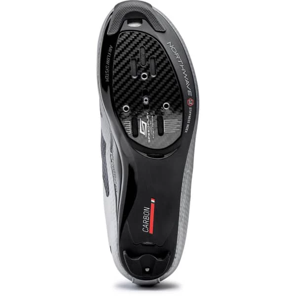 Chaussures Vélo Route NORTHWAVE STORM CARBON ANTHRA/SILVER REFL 21 Gris 5 Chaussures Vélo Route NORTHWAVE STORM CARBON ANTHRA/SILVER REFL 21 Gris – Image 3