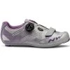 Chaussures Vélo Route NORTHWAVE STORM WMN SILVER 21 Gris / Violet