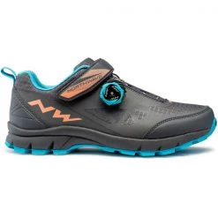 Chaussures Vtt NORTHWAVE CORSAIR WOMAN ANTHRA 22 Gris / Bleu