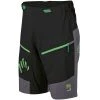 Shorts Vélo KARPOS RAPID BAGGY SHORT BLACK/DARK GREY/GREEN FLUO 22 Noir