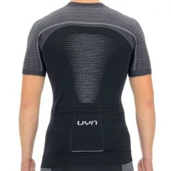 Maillots Vélo UYN MAN BIKING GRANFONDO OW SHIRT SH_SL BLACKBOARD/CHARCOL 21 Noir / Gris -Equipement vélo Soldes 9 88580 o101971 b600 03