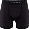 Sous-vêtements Vélo UYN MAN MOTYON UW BOXER WITH PAD BLACKBOARD/WHITE 22 Noir