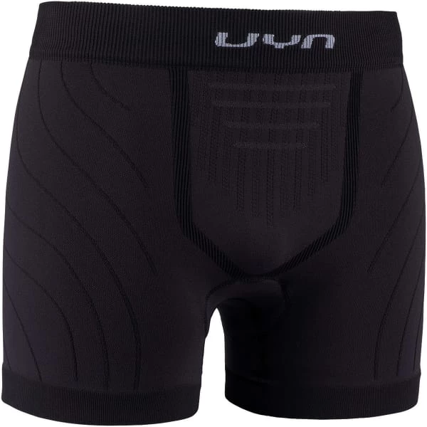 Sous-vêtements Vélo UYN MAN MOTYON UW BOXER WITH PAD BLACKBOARD/WHITE 22 Noir 4 Sous-vêtements Vélo UYN MAN MOTYON UW BOXER WITH PAD BLACKBOARD/WHITE 22 Noir – Image 2