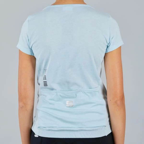 Maillots Vélo SPORTFUL GIARA W TEE BLUE SKY 21 Bleu 4 Maillots Vélo SPORTFUL GIARA W TEE BLUE SKY 21 Bleu – Image 2
