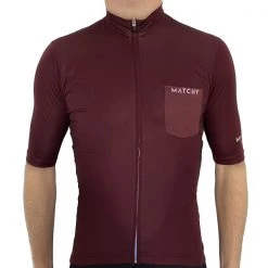 Maillots Vélo MATCHY CYCLING MAILLOT PURE BASILE 21 Rouge