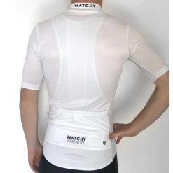Maillots Vélo MATCHY CYCLING MAILLOT ESSENTIEL BLANC 22 Blanc 10 Maillots Vélo MATCHY CYCLING MAILLOT ESSENTIEL BLANC 22 Blanc -Equipement vélo Soldes 9 89136 maillot essentiel blanc essentiel bla 03