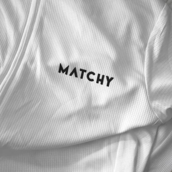 Maillots Vélo MATCHY CYCLING MAILLOT ESSENTIEL BLANC 22 Blanc 8 Maillots Vélo MATCHY CYCLING MAILLOT ESSENTIEL BLANC 22 Blanc – Image 6