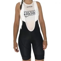 Cuissards Vélo MATCHY CYCLING CUISSARD CLASSIQUE COURT W NOIR 21 Noir