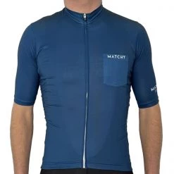 Maillots Vélo MATCHY CYCLING MAILLOT PURE ISAAC 21 Bleu