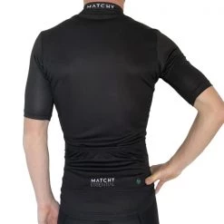 Maillots Vélo MATCHY CYCLING MAILLOT ESSENTIEL NOIR 21 Noir -Equipement vélo Soldes 9 89148 maillot essentiel noir essentiel noi 02