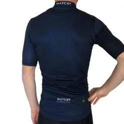 Maillots Vélo MATCHY CYCLING MAILLOT ESSENTIEL BLEU MARINE 21 Bleu -Equipement vélo Soldes 9 89149 maillot essentiel bleu marine esseniel bm 03