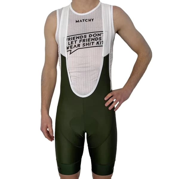 Cuissards Vélo MATCHY CYCLING CUISSARD CLASSIQUE COURT OLIVE 21 Vert 3 Cuissards Vélo MATCHY CYCLING CUISSARD CLASSIQUE COURT OLIVE 21 Vert