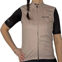 Vestes Vélo MATCHY CYCLING GILET BEIGE 21 Beige -Equipement vélo Soldes 9 89157 gilet beige gilet bei 04