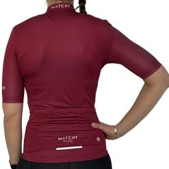 Maillots Vélo MATCHY CYCLING MAILLOT PURE W FLORINE 21 Rouge -Equipement vélo Soldes 9 89166 maillot pure w florine pure flo 03