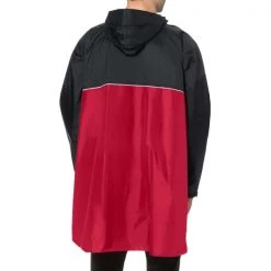 Vestes Vélo VAUDE VALERO PONCHO INDIAN RED 22 Rouge / Noir -Equipement vélo Soldes 9 90101 03717 614 04