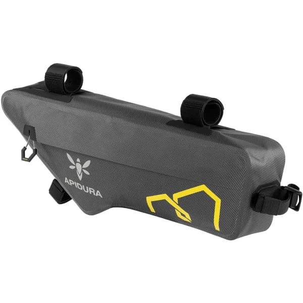 Sacoches Vélo APIDURA EXPEDITION COMPACT FRAME PACK 3L 22 Gris / Jaune 4 Sacoches Vélo APIDURA EXPEDITION COMPACT FRAME PACK 3L 22 Gris / Jaune – Image 2