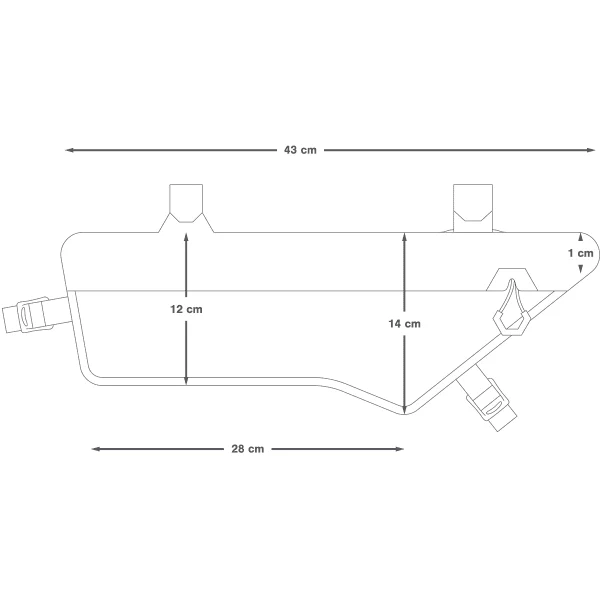Sacoches Vélo APIDURA EXPEDITION COMPACT FRAME PACK 3L 22 Gris / Jaune 7 Sacoches Vélo APIDURA EXPEDITION COMPACT FRAME PACK 3L 22 Gris / Jaune – Image 5