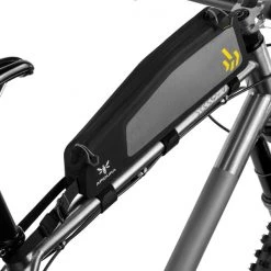 Sacoches Vélo APIDURA BACKCOUNTRY LONG TOP TUBE PACK 1.8L 22 Noir / Gris / Jaune -Equipement vélo Soldes 9 91350 tbx 04