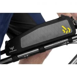 Sacoches Vélo APIDURA BACKCOUNTRY LONG TOP TUBE PACK 1.8L 22 Noir / Gris / Jaune -Equipement vélo Soldes 9 91350 tbx 05