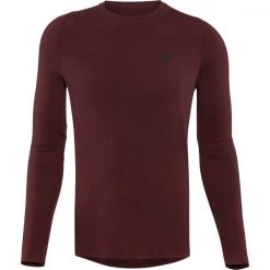 Maillots Vélo DAINESE HGL MOSS LS BORDEAUX 22 Rouge