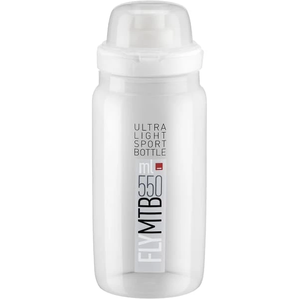 Accessoires Vélo ELITE FLY MTB 550ML CLEAR 21 Blanc 3 Accessoires Vélo ELITE FLY MTB 550ML CLEAR 21 Blanc