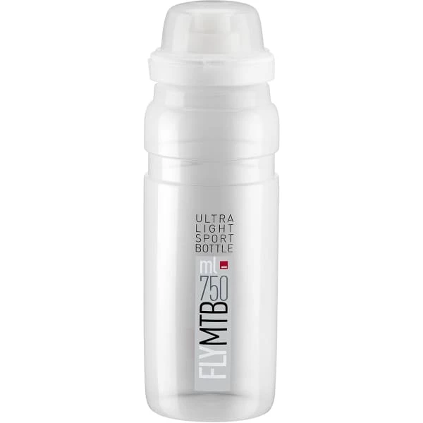 Accessoires Vélo ELITE FLY MTB 750ML CLEAR 21 Blanc 2 Accessoires Vélo ELITE FLY MTB 750ML CLEAR 21 Blanc