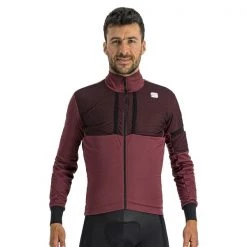 Vestes Vélo SPORTFUL SUPERGIARA JACKET RED WINE 22 Violet