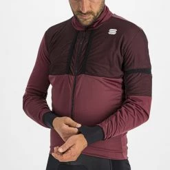Vestes Vélo SPORTFUL SUPERGIARA JACKET RED WINE 22 Violet -Equipement vélo Soldes 9 96645 supergiara jacket red wine 1121502 605 03
