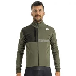 Vestes Vélo SPORTFUL GIARA SOFTSHELL JKT BEETLE 22 Vert