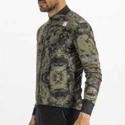 Maillots Vélo SPORTFUL ESCAPE SUPERGIARA THERMAL JERSEY BEETLE BLACK 22 Noir / Vert -Equipement vélo Soldes 9 96649 escape sup th jrs beetle black 1121506 003 02