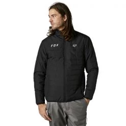 Vestes Vélo FOX HOWELL PUFFY JACKET BLACK 21 Noir