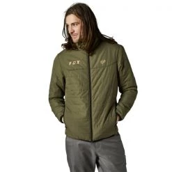 Vestes Vélo FOX HOWELL PUFFY JACKET FATAL GREEN 21 Vert