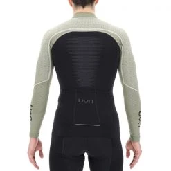 Maillots Vélo UYN MAN BIKING GRANFONDO OW SHIRT LONG SL BLACKBOARD/VETIVER 22 Vert / Noir -Equipement vélo Soldes 9 97587 man biking granfondo ow shirt long sl blackboard vetiver o102073 b823 03