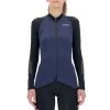 Maillots Vélo UYN LADY BIKING GRANFONDO OW SHIRT LONG SL PEACOT/BLACKBOARD 22 Bleu / Noir -Equipement vélo Soldes 9 97588 lady biking granfondo ow shirt long sl peacot blackboard o102086 k568 01